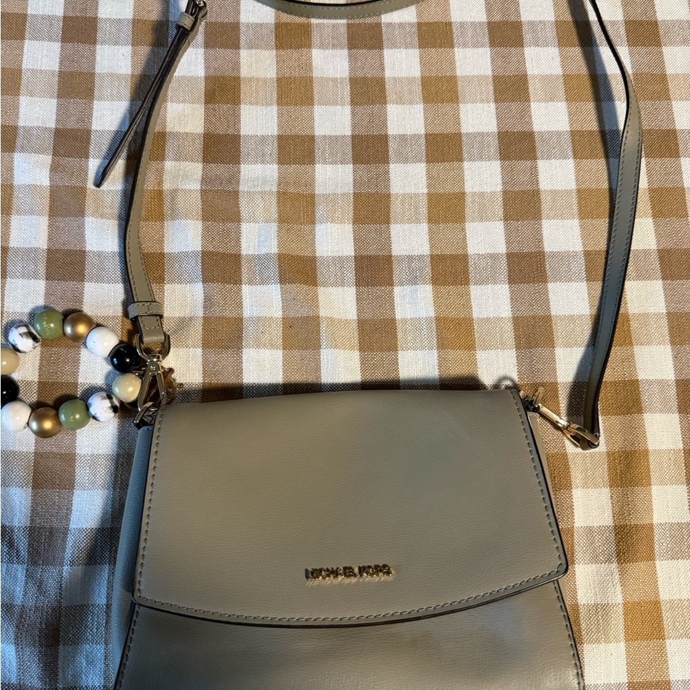 Michael Kors Gray Crossbody Bag